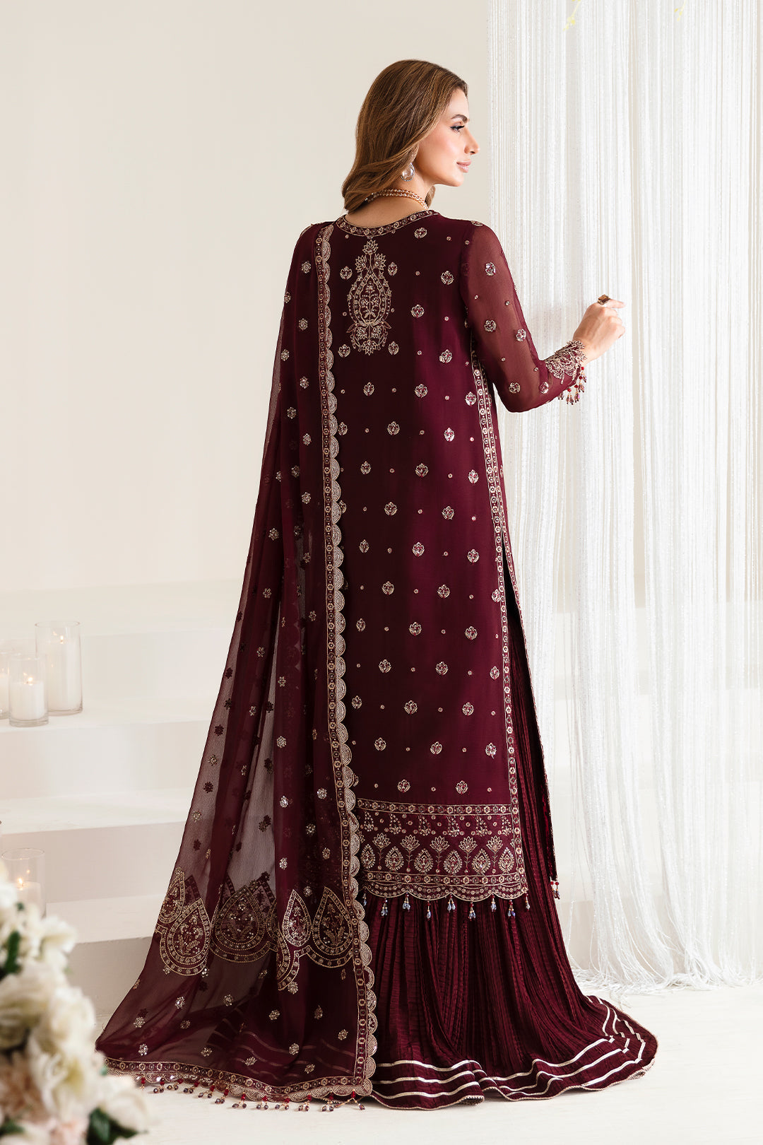 Alizeh | AF-HM-4009-Meadow | Festive Wear