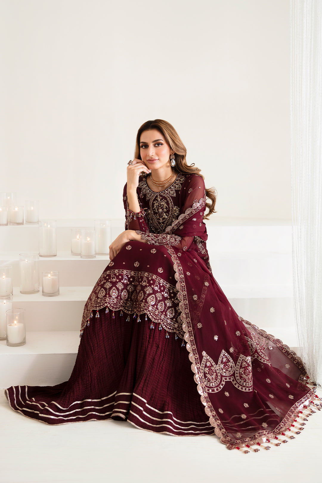 Alizeh | AF-HM-4009-Meadow | Festive Wear