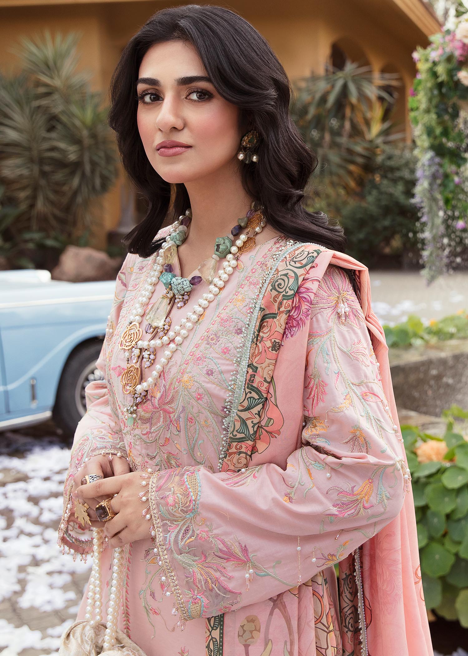 Nilofer Shahid | ROSE’ | Summer Festive Lawn