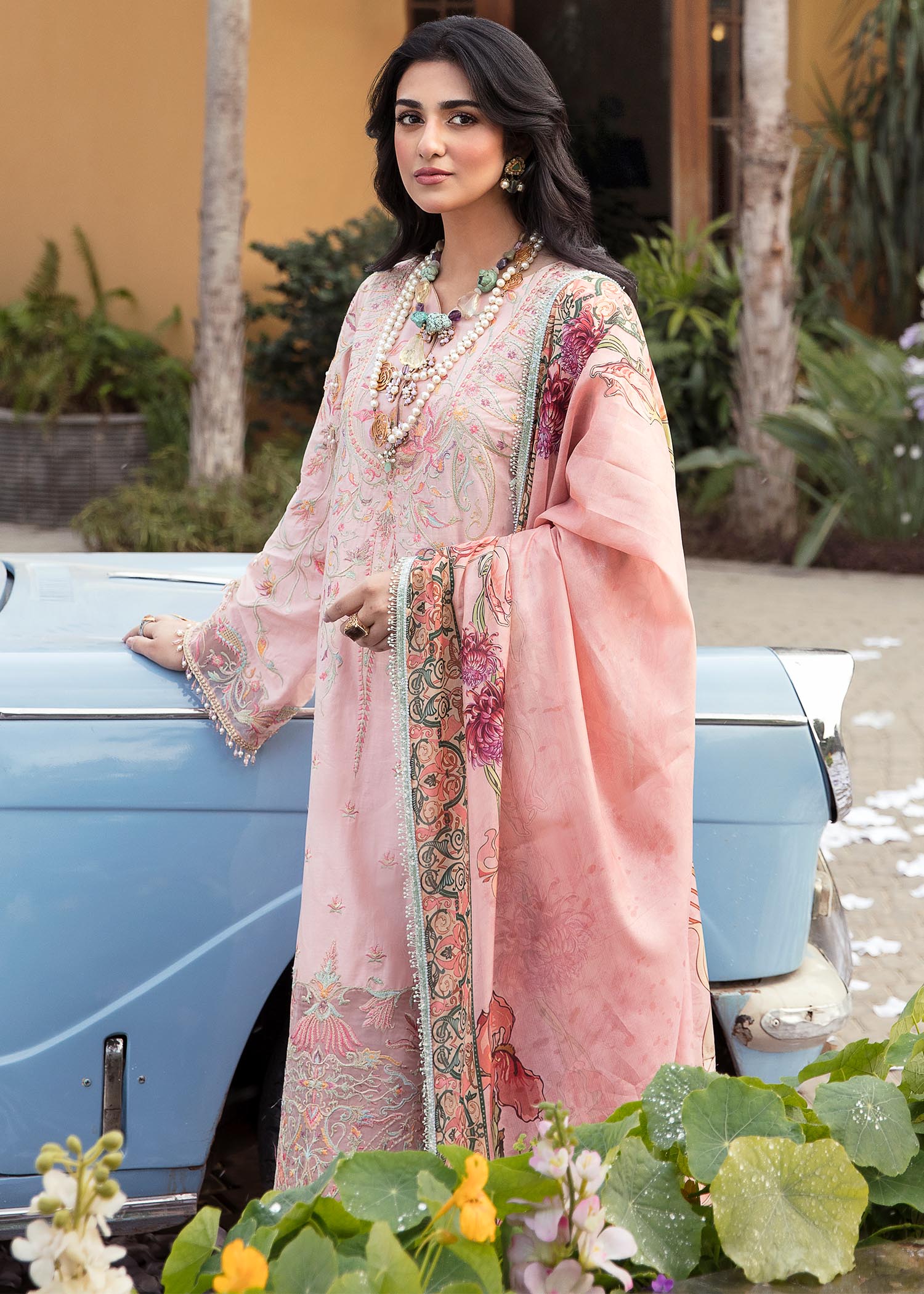 Nilofer Shahid | ROSE’ | Summer Festive Lawn