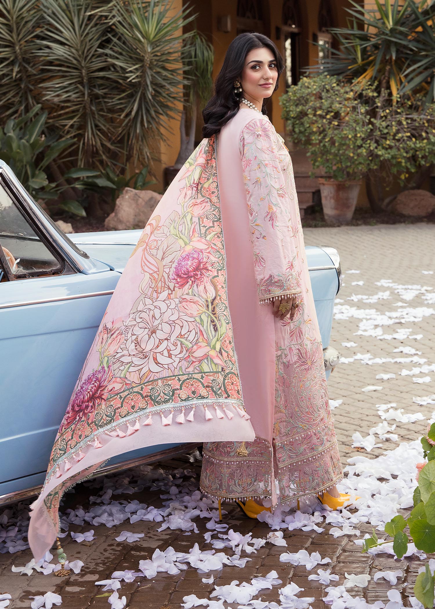 Nilofer Shahid | ROSE’ | Summer Festive Lawn