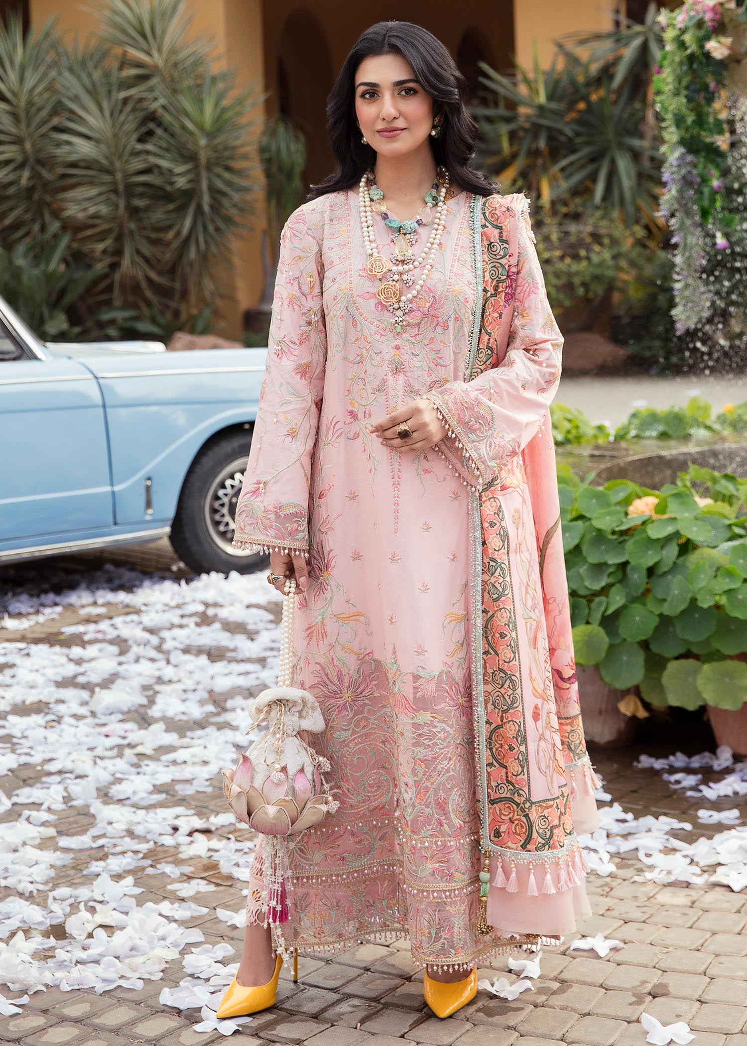 Nilofer Shahid | ROSE’ | Summer Festive Lawn